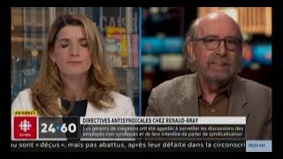 2460 2024 06 25 Directives antisyndicales chez RenaudBray [upl. by Matheny]