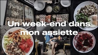 Un weekend dans mon assiette  Vlog 2 [upl. by Elyssa]