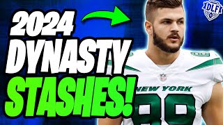 8 Players To Stash For 2024  Dynasty Fantasy Football 2023 [upl. by Nagek519]