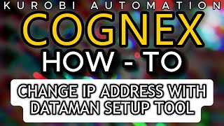 HOW  TO Change IP address using DataMan Setup Tool [upl. by Nosredna847]