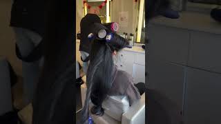 How to a Blowout With Long Hair longhair longhairhairstyle hairinspiration hairstylist [upl. by Courtney]