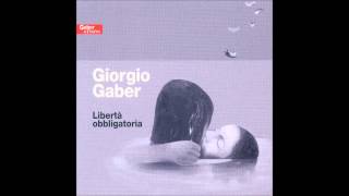 Giorgio Gaber  Il cancro 11  CD2 [upl. by Atnod]