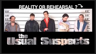 The Usual Suspects lineup scene was a rehearsal [upl. by Ymerej]