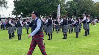 Wallacestone and District Grade 3B  Scottish Pipe Band Championships 2024 Dumbarton [upl. by Salvadore]