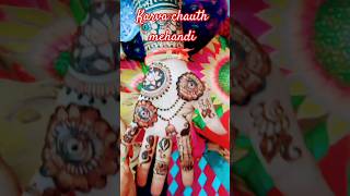 karva chauth mehandi new style and designs mehndi mehndidesign music newsong salmankhan [upl. by Lili]