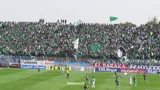 CURVA SUD جمهور الرجاء النقطة المضيئة في الفريق يشجع يضغط على الخصم ولكن لا حياة لمـن تنادي [upl. by Nylarak619]