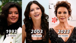 Catherine Zeta Jones life moments from 1990 to 2023 [upl. by Annaik989]