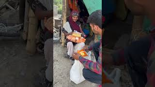 Helping homeless people 🙏 viral humanity shorts help [upl. by Fianna]