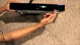 Vizio VBR334 3D BluRay Player Unboxing [upl. by Caesaria535]