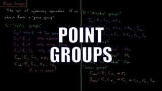 Quantum Chemistry 125  Point Groups [upl. by Gervase353]