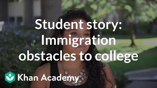 Student story Overcoming immigration obstacles to college [upl. by Nyroc699]