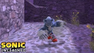 Sonic Unleashed Wii 4K  All Apotos ItemsMissions Night [upl. by Annaid]