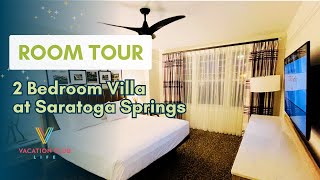 2 Bedroom Villa at Disneys Saratoga Springs Resort amp Spa [upl. by Aved]