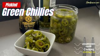 Quick amp Easy Pickled Green Chillies A Flavor Explosion 🌶️ [upl. by Alicec]