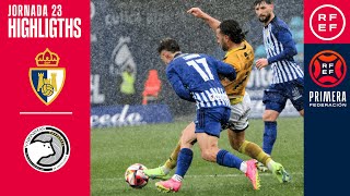 Resumen PrimeraFederación  SD Ponferradina 11 Unionistas de Salamanca CF  Jornada 23 Grupo 1 [upl. by Ialocin119]