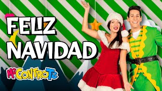 Me contro Te  FELIZ NAVIDAD Canzone di Natale Testo [upl. by Maclaine675]