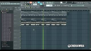 Nadin Amizah  Bertaut LoFicover by Fl studio [upl. by Ibot]