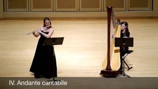 Persichetti Serenade No 10 for flute and harp [upl. by Dupuis]