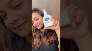 Double cleansing for acne prone skin  Cetaphil hydrating foaming cream cleanser doublecleansing [upl. by Arman]