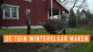 Zijn dit de LAATSTE tuin klusjes voor de ZWEEDSE WINTER [upl. by Kirsch]