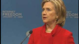 Secretary Clinton Speaks on Internet Freedom [upl. by Rollin269]