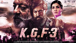 KGF Chapter 3 Full Movie In Hindi  Yash  Srinidhi Shetty  Raveena Tandon  Sanjay Dutt [upl. by Atokad]