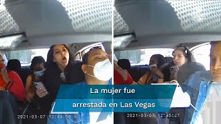 Detienen a mujer que agredió a chofer de Uber que le pidió usar cubrebocas [upl. by Ylahtan331]