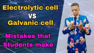 Electrolytic cell vs Galvanic cells the important differences physical science grade 12 [upl. by Nimzzaj]