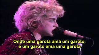 Madonna La Isla Bonita Live 1987 Tradução [upl. by Yra390]