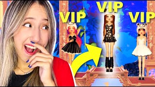 A MELHOR Natasha Panda GANHA VIP no DRESS TO IMPRESS [upl. by Gnohp295]