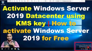 Activate Windows Server 2019 Datacenter using KMS key  How to activate Windows Server 2019 for Free [upl. by Augy17]