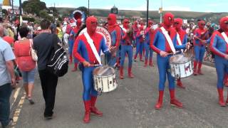 Swanage Carnival 2013 Bournemouth Carnival Band [upl. by Emearg]