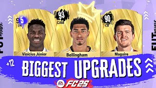 FIFA 25 BIGGEST UPGRADES 💪🏽📈  FC25 ft Bellingham Vini Jr Maguire [upl. by Ojytteb]