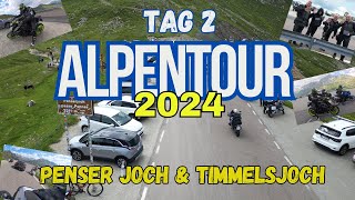 AlpenTour2024  Tag 2  Timmelsjoch amp Penser Joch [upl. by Melburn619]