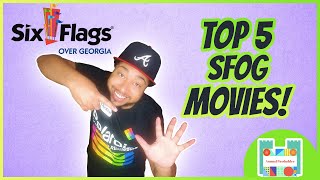 TOP FIVE Movies That Were Filmed at Six Flags Over Georgia [upl. by Merwin]