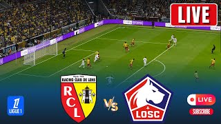 🔴 Lens vs Lille LIVE  France Ligue 1 202425  Video Game Simulation [upl. by Walcott]