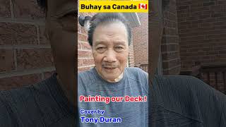 quotBuhay sa Canada 🇨🇦quot Vlog 9 Deck Painting 😉 highlights cookingyummydinner afterdayswork loveit 😊 [upl. by Fuller]