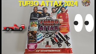 Topps Turbo Attax 2024 F1 Starterpack [upl. by Ecirad]