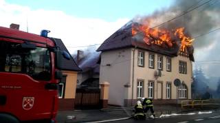 Pożar Domu Kultury Strzelno [upl. by Wash241]