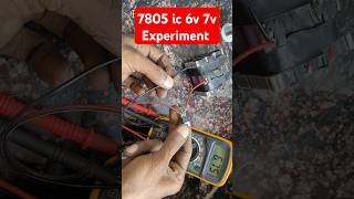 7805 ic Regulator Experiment with testing  Electronics Verma [upl. by Ennoryt]