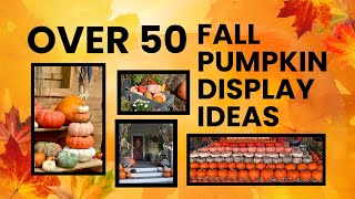 Easy Fall Pumpkin Ideas For Decorating [upl. by Kleeman]