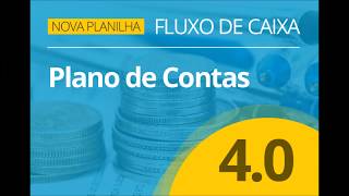 Planilha de Fluxo de Caixa 40  Plano de Contas [upl. by Nylsej]