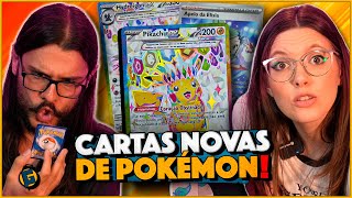 ABRINDO A NOVA COLEÇÃO DE POKÉMON FAGULHAS IMPESTUOSAS [upl. by Rosena]