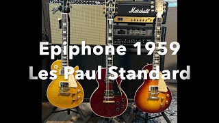 Epiphone 1959 Les Paul a Review with guitar setup [upl. by Samantha]