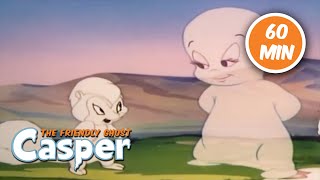 1 Hour Compilation  Casper The Friendly Ghost  Full Episode Collection  Cartoons For Kids [upl. by Ralip849]