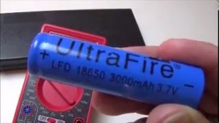 CHEAP Ultrafire 18650 3000mAh Lithium Battery [upl. by Eglanteen546]