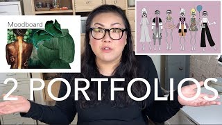 Critiquing 2 Portfolios 1 Student 1 Pro [upl. by Aketahs]