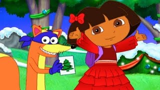 Dora la Exploradora  Dora Aventura de Navidad  Juegos para Niños en Español [upl. by Twitt]