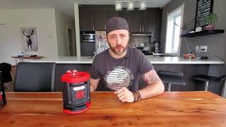 MotoMaster Mighty Quiet Inflator video review by Steeve [upl. by Mixam431]