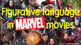 Figurative Language in MARVEL movies [upl. by Hbahsur]